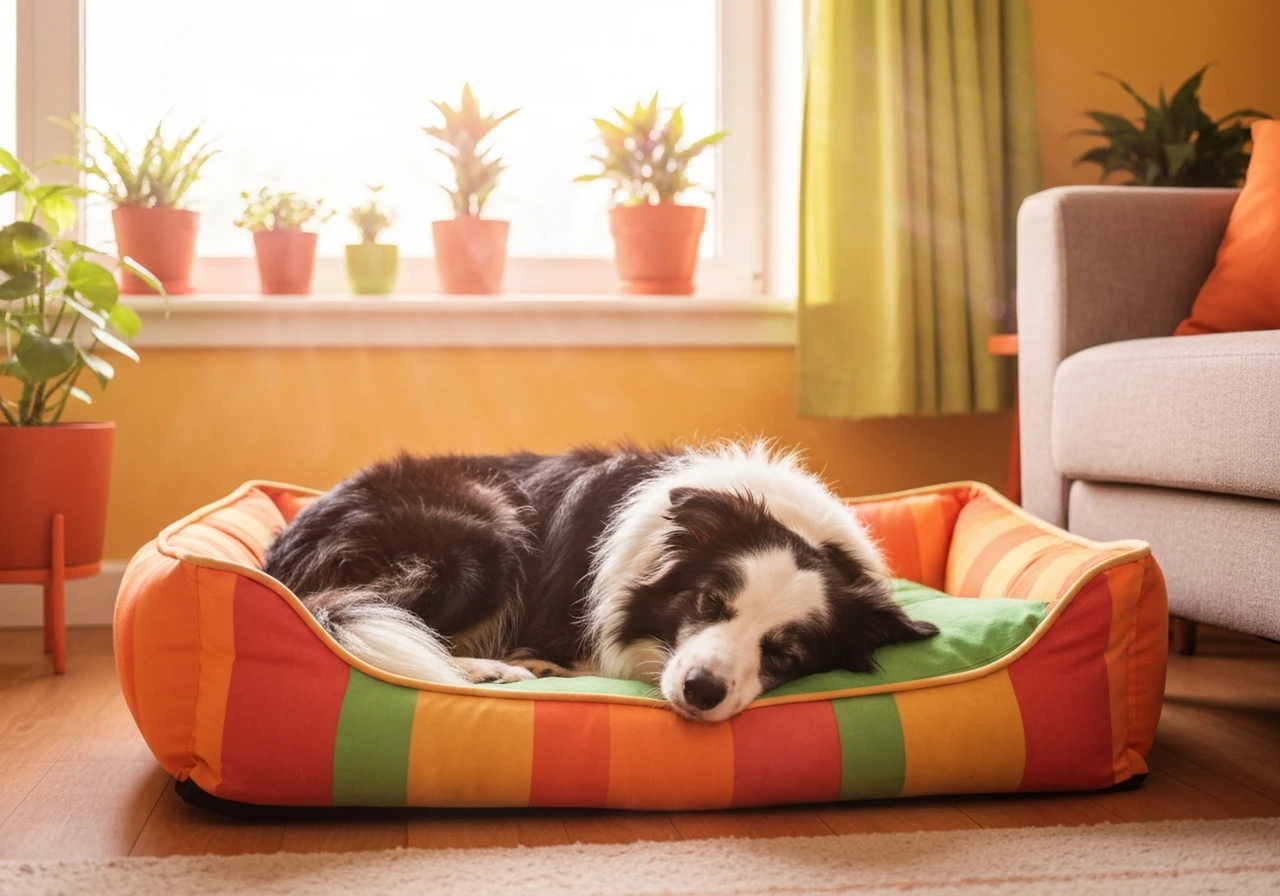 German Shepherd in daily life