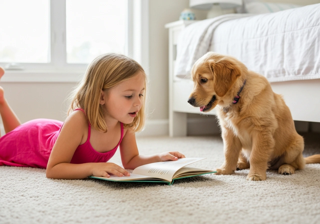 Australian Shepherd in daily life